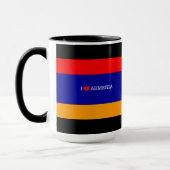 Armeense vlag: Ik hou van Armenië Mok (Links)