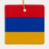 Armeense vlag keramisch ornament (Voorkant)