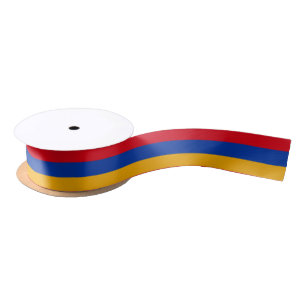Armeense vlag lint, Armenië mode /sport Satijnen Lint