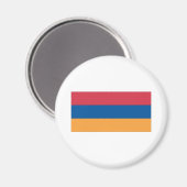 Armeense vlag magneet (Voorkant / Achterkant)