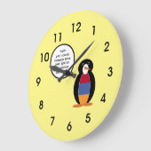 Armeense vlag met Penguin Grote Klok (Hoek)