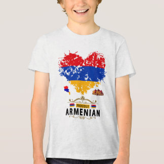 Armeense vlag outfit idee voor kinderen Republiek  Tri-Blend Shirt