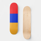 Armeense vlag persoonlijk skateboard (Voorkant)