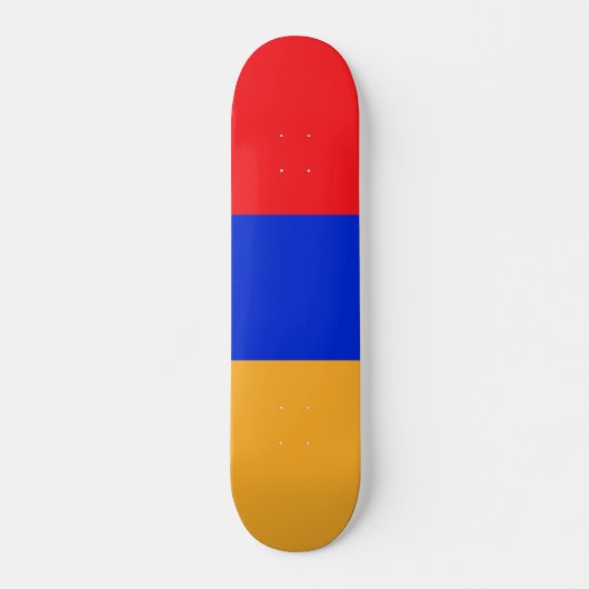 Armeense vlag persoonlijk skateboard (Voorkant)