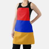 Armeense vlag schort (Insitu)