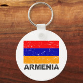 Armeense  vlag sleutelhanger (Voorkant)