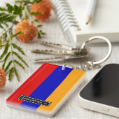 Armeense vlag sleutelhanger (Voorkant Rechts)