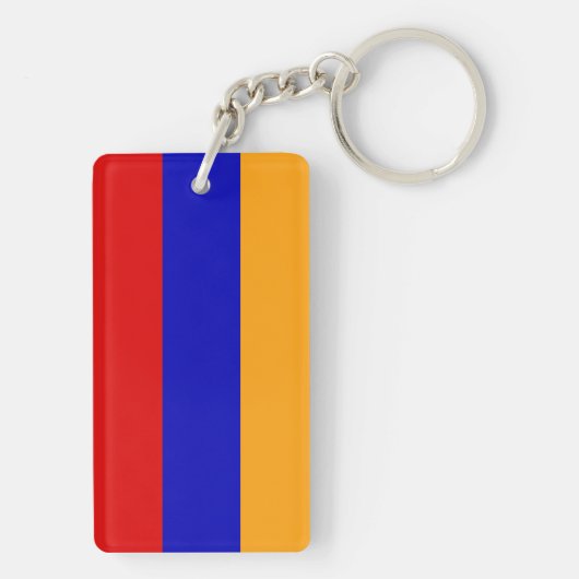 Armeense vlag sleutelhanger (achterkant)