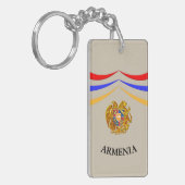 Armeense vlag sleutelhanger (Voorkant Links)