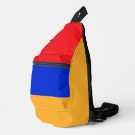 Armeense vlag sling bag