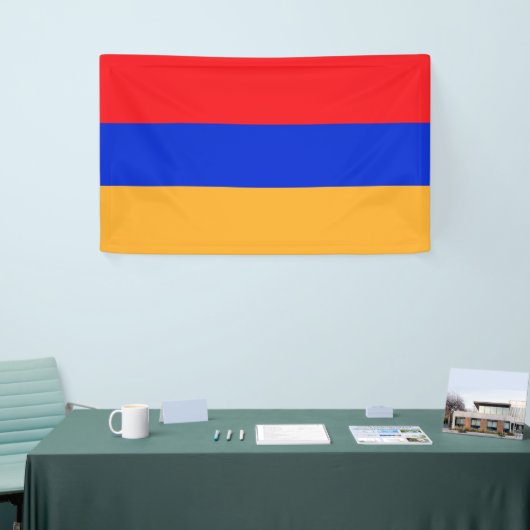 Armeense vlag spandoek (Beurs)