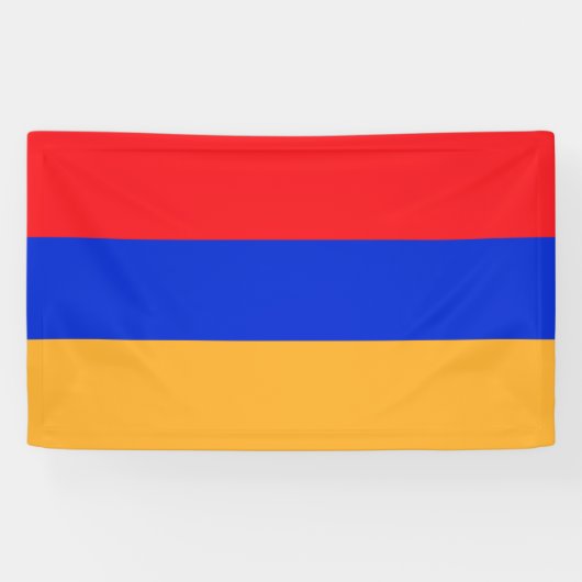 Armeense vlag spandoek (Horizontaal)