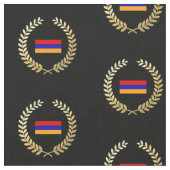 Armeense vlag stof (Close Up)