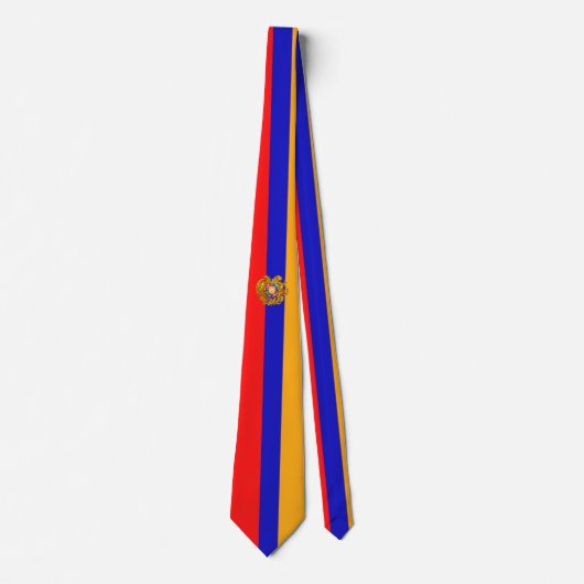 Armeense vlag Stropdas (Voorkant)