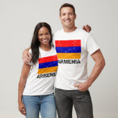 Armeense  vlag t-shirt (Unisex)