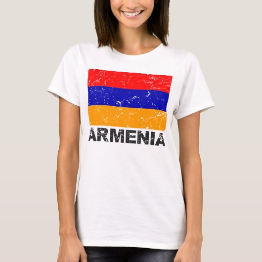 Armeense vlag t-shirt (Voorkant)