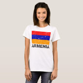 Armeense vlag t-shirt (Voorkant volledig)
