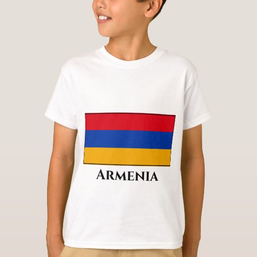 Armeense vlag t-shirt (Voorkant)