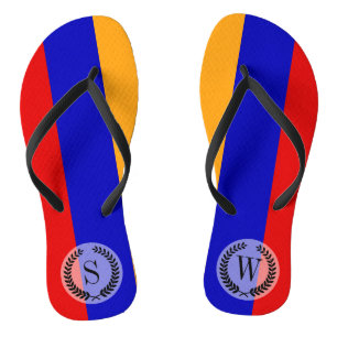 Armeense vlag teenslippers