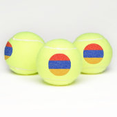 Armeense vlag tennisballen (Multi)