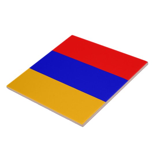 Armeense vlag Tile Tegeltje (Zijkant)