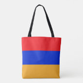 Armeense vlag tote bag (Achterkant)