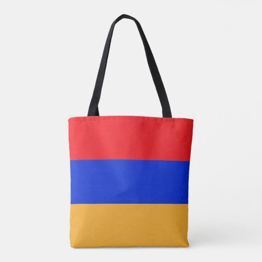 Armeense vlag tote bag (Achterkant)