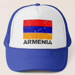Armeense  vlag trucker pet