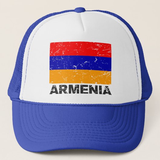 Armeense  vlag trucker pet (Voorkant)