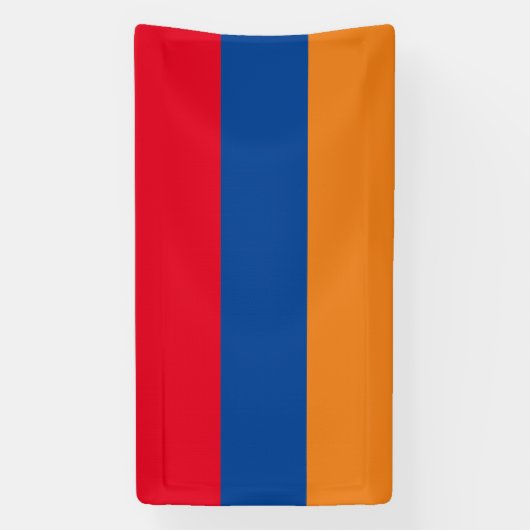 Armeense vlag van Armenië aangepaste banner teken (Verticaal)