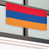 Armeense vlag van Armenië aangepaste banner teken (Buitenkant Gebouw)