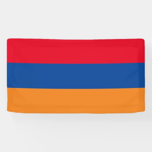 Armeense vlag van Armenië aangepaste banner teken (Horizontaal)