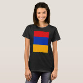 Armeense vlag van Armenië T-shirt (Voorkant volledig)