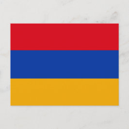 Armeense vlag, vlag van Armenië Briefkaart
