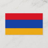 Armeense vlag, vlag van Armenië Visitekaartje (Voorkant)