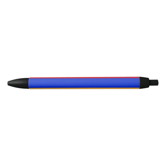 Armeense vlag zwarte inkt pen (Voorkant)