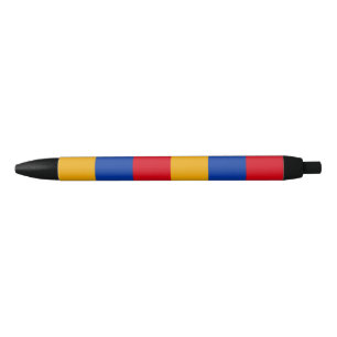 Armeense vlag zwarte inkt pen