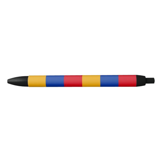Armeense vlag zwarte inkt pen (Voorkant)