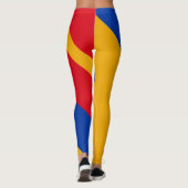 Armeense vlaggenLeggings Leggings (Achterkant)