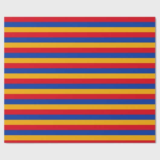 Armeense vlaggenschippapier cadeaupapier (Vlak)