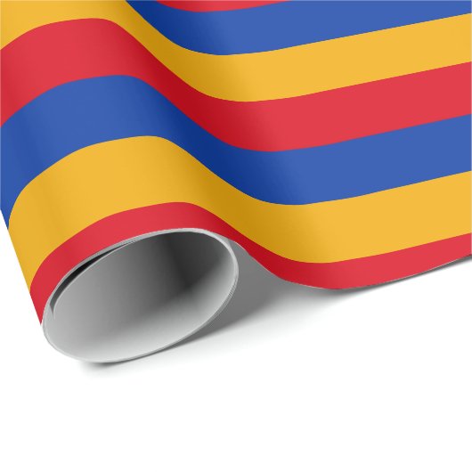 Armeense vlaggenschippapier cadeaupapier (Rol Hoek)