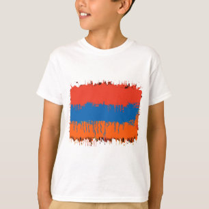 Armeense vlagSplat T-shirt