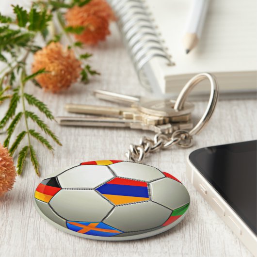 Armeense Voetbal Sleutelhanger (Zijkant)