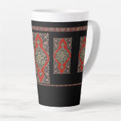 Armeense volkskunst latte Mok (Rechterhoek)