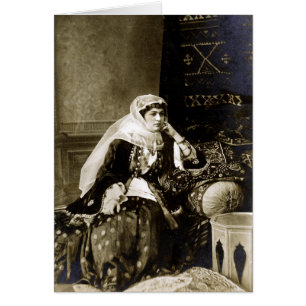 Armeense vrouw Traditionele dress, ongeveer 1800 j