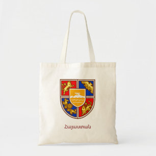 Armeense Wapen van Armenië Erfgoed & Symbolen Tote Bag