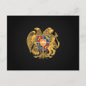 Armeense wapenschild briefkaart (Voorkant)