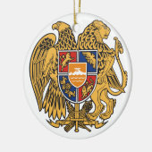 Armeense wapenschild keramisch ornament (Links)