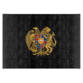 Armeense wapenschild snijplank (Voorkant)