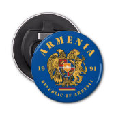 Armeense wapenstilstand button flesopener (Voorkant)